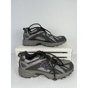 New Balance All Terrain Shoes Womens Size 6 Gray Pink WT411GP Trail Running